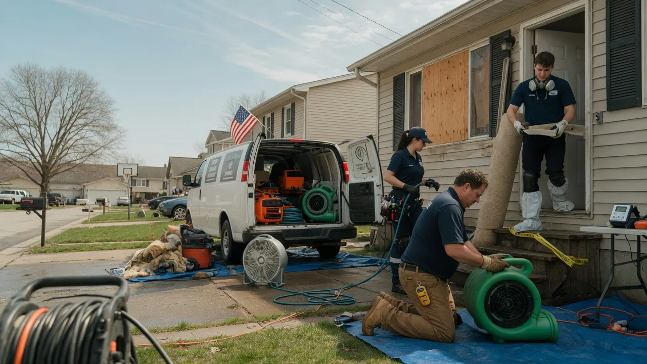 Water Damage Restoration in Pennsylvania near me